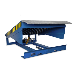 6T/8T/10T/15T Stationary Hinged Lip Hydraulic <strong>Dock</strong> <strong>Leveler</strong>/Container Load Ramp Used for <strong>Loading</strong> and <strong>Unloading</strong> Goods <strong>Dock</strong> <strong>Leveler</strong> - Product Image 1