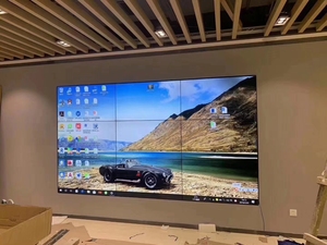 High Resolution 55 Inch Indoor <strong>LCD</strong> Video Wall Advertising Player Digital Signage <strong>Display</strong> with Floor Stand Installation Options - Product Image 6