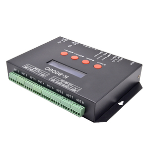 Программируемый RGB RGBW светодиодный контроллер контроля пикселей WS2801 DMX512 K-8000C SPI Dmx Функция синхронизации SD карты контроллер - Product Image 2