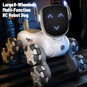 HUADA 8 Räder Smart Interactive Programming Robot Hundes pielzeug für Kinder Stunt Drift Fernbedienung Maschine Hundes pielzeug RC Hobby - Product Image 2