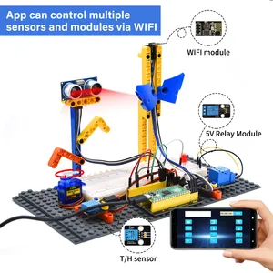 Super Starter Kit Education DIY <strong>Sensor</strong> Kit for <strong>Raspberry</strong> <strong>Pi</strong> Pico With MicroPython and with Arduino Programming