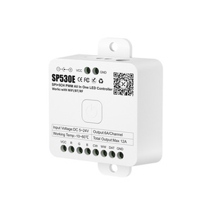 Striscia di luce di sincronizzazione musicale per lotto compatibile con dimmer DC 5V-24V per la sincronizzazione del Controller principale di Banqcn SPI + 5CH PWM per la sincronizzazione SP530E - Product Image 1