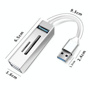 ตัวขยายด็อคตัวแยก USB ฮับ3.0ยูเอสบีแบบส่วนตัวตัวขยายผลิตภัณฑ์ใหม่ - Product Image 5