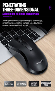 Prezzo di fabbrica VONN silenzioso/Audio sottile V12 ufficio Business Mouse per ufficio cavo esteso con Mouse ottico USB per Laptop Desktop - Product Image 6