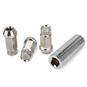 Mới 20pcs thép không gỉ <span class=keywords><strong>Lug</strong></span> <span class=keywords><strong>Nuts</strong></span> bánh xe <span class=keywords><strong>Nuts</strong></span> bu lông m12x1.25 M12x1.5 m14x1.5 <span class=keywords><strong>M14x2</strong></span> 1/2-20 9/16-18 cho Mazda Kia Lincoln suzuk - Product Image 4