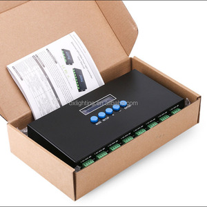 DJ Club RGB RGBW ARTNET Ethernet SPI DMX адресуемый пиксельный сигнал 5V 12V 24V матричный программируемый DMX512 светодиодный контроллер преобразования - Product Image 6