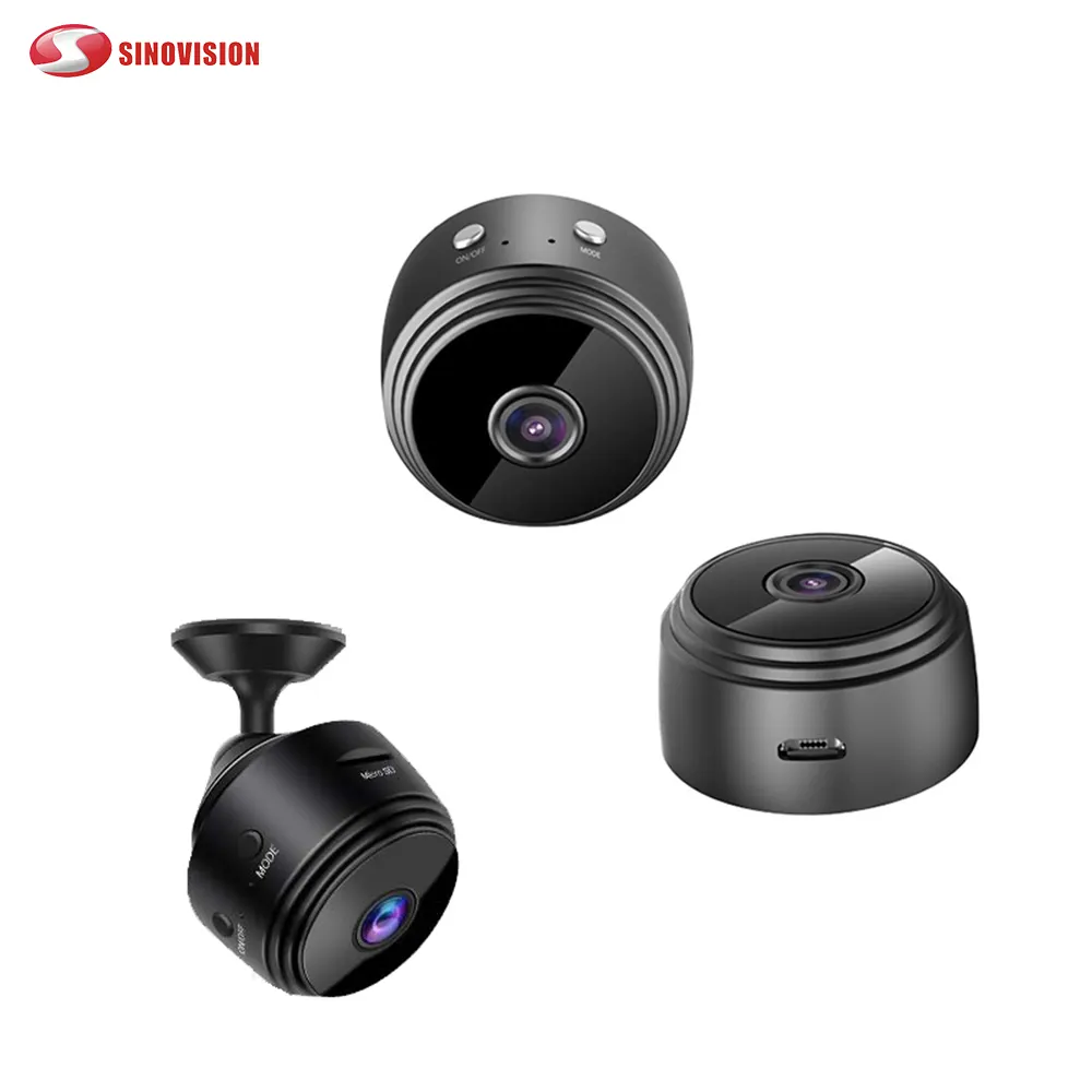 Prix usine batterie caméra de sécurité sans fil avec caméra activée par le mouvement de nuit sécurité nounou Mini caméra IP