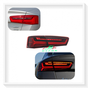 For Audi A6 C7 S6 RS6 2012-2015 Upgrade 2018 Style Full <strong>LED</strong> Rear Tail Lights <strong>LED</strong> Streamlight Dynamic Turn Signal Plug and Play - Product Image 1