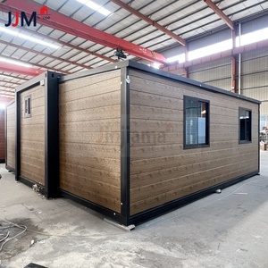 JJM 74平方米加拿大标准豪华预制预制移动家庭预制轻钢家庭可扩展集装箱房屋 - Product Image 3