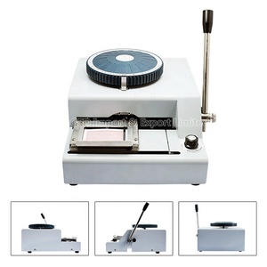 Manual PVC Card Embosser <strong>Coding</strong> Machine 72 Characters Convex - Product Image 3