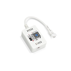 Хорошее качество мини DC5V-24V переключатель таймер Alexa/Google смартфон Голосовое управление Wi-Fi пиксельный светодиодный контроллер для SPI WS2812B WS16704 - Product Image 2
