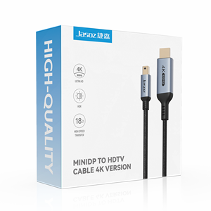 Mini Display Port Vers HDMI 4K 60Hz 18Gbps Conexión activa chapada en oro Mini Displayport Dp a HDMI - Product Image 2
