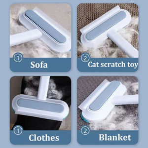 Pet çok fonksiyonlu fırça çıkarılabilir 4 1 saç temizleme kanepe kilim Traceless kanca Pet saç temizleme fırçası - Product Image 3