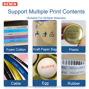 Kleine Logo-Maschine für den Datums druck von Metall-und Karton oder Bastel tasche manueller Drucker des Produktions datums Mini-Marken drucker - Product Image 4