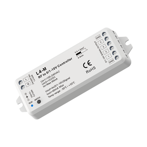 L4-MLチャンネルRFから0-10VACまたはDC入力LED調光器ライトコントローラーワイヤレスリモコン調光リモコン - Product Image 2