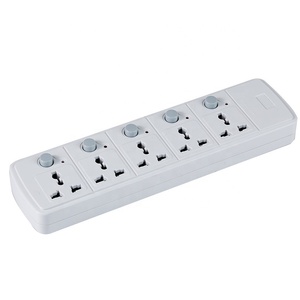 Cable Extension <strong>Socket</strong> <strong>3</strong> Way Universal Extension Electric <strong>Socket</strong> Outlet Power Strip <strong>Socket</strong> With Optional Plug Type - Product Image 2