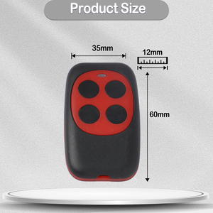 Universal 315MHz RF Wireless 4-Kanal-Backup-Fernbedienung Duplikat modus Rote Farbe - Product Image 6