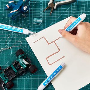 Circuit Design Conductive Ink Pens Strong Adhesion Conductive Pen for Repairing Pc <strong>Keyboard</strong> <strong>Creating</strong> Repairing Circuits - Product Image 5