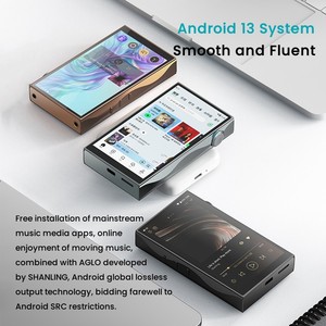Shanling M3 Cộng Với <span class=keywords><strong>Android</strong></span> Xách Tay MP3 Âm Nhạc Máy Nghe Nhạc Truyền Âm Thanh Phổ Biến Bài Hát Tải Về Với 4.7 Inch Màn Hình - Product Image 5