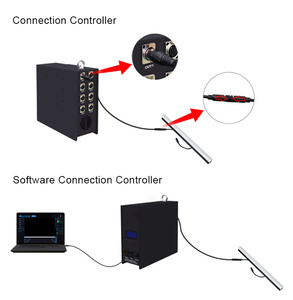 OEM DC12V ARGB DMXLEDバーアドレス指定可能なRGB防水12VLEDピクセルバー、クラブミュージックリバーパーティーステージ照明用 - Product Image 5