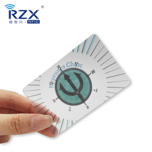 聚氯乙烯CR80射频识别NFC可编程透明卡定制标志商务礼品vip卡