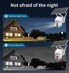 VESAFE Outdoor Night Vision <strong>3mp</strong>&amp;4mp Ip Solar Cctv Dome <strong>Camera</strong> Wireless 360 Degree Ptz Rotating Security <strong>Camera</strong> S10 - Product Image 6
