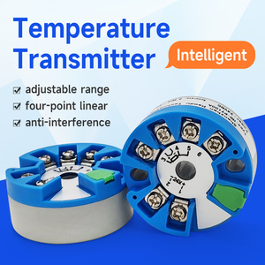 Transmisor de temperatura analógico de entrada universal 4-20ma con instrumentos OEM y ODM personalizables de montaje circular