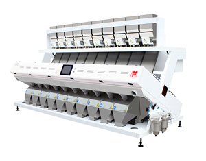 Máquina clasificadora de colores de café inteligente Separador de clasificación de granos Hefei 10-20 TPH Capacidad de salida Arroz 640 canales Longbow - Product Image 1