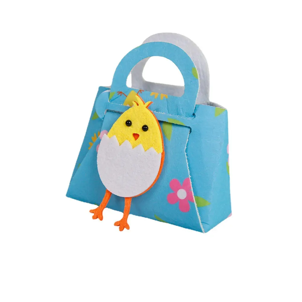 Páscoa produtos Tecido não tecido Easter coelho bolsa crianças partido Candy bag para decorações de Páscoa