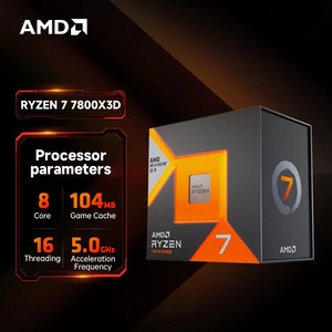<strong>AMD</strong> 7800X3D <strong>Processor</strong> with 5GHz 96MB Socket AM5 <strong>Desktop</strong> <strong>Processor</strong> for <strong>Computer</strong> <strong>AMD</strong> 7800X3D CPU - Product Image 2