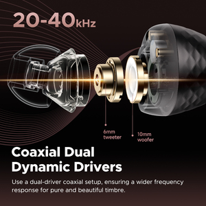 Soundpeats Engine 4ใหม่ HI-FI TWS เสียง Hi-Res พร้อมด้วยหูฟังไร้สาย LDAC หูฟัง True 5.3และหูฟังอินเอียร์ที่มีไดรเวอร์คู่ - Product Image 4