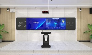 Динамик Подиум электрическая высота Речевая станция Конференц-зал оборудование с сенсорным экраном для презентации общественной конференции - Product Image 3