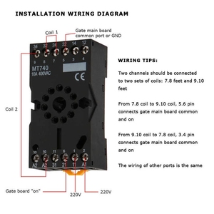 Barrier Gate and Gate Opener Use PD232 <strong>Inductive</strong> <strong>Vehicle</strong> Two Channel <strong>Loop</strong> Detector <strong>Loop</strong> <strong>Sensor</strong> - Product Image 6