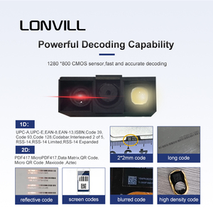 Matrice dati fissi Auto ad alta velocità Arduino oem 1d 2d RVM scanner di codici a barre Dm automatico motore di scansione 360 - Product Image 5