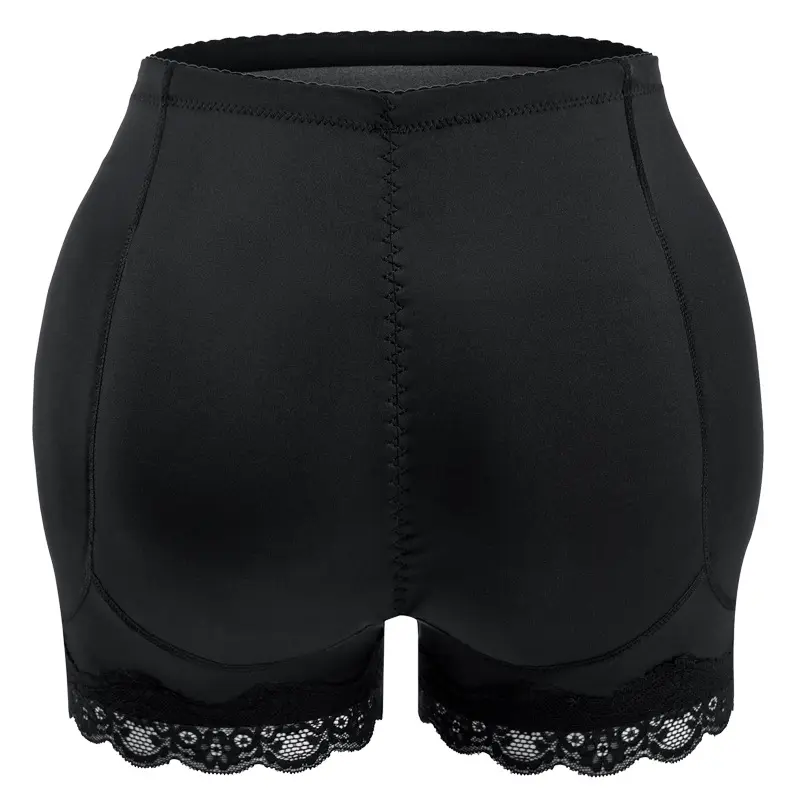 Bragas moldeadoras de glúteos postizas para mujer, ropa interior de encaje con almohadilla, bóxer de gran tamaño, gran oferta