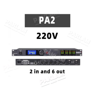 PAKLAM Professional Audio Processor PA2 2 <strong>Input</strong> 6 <strong>Output</strong> Speaker <strong>Management</strong> System Video &amp; Lighting Equipment - Product Image 4