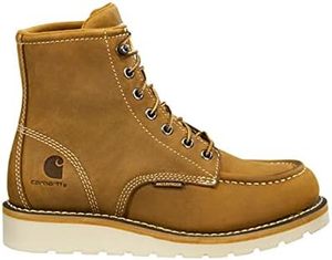 Men's Goodyear Wolverine Work Boots Wedge Waterproof Soft Toe Ankle Boot with Lace-Up Closure Genuine Leather Lining Square Toe - Product Image 2