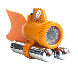 JIND50メートル水中高解像度ダイビングカメラ視覚魚探知機7インチモニター付き水中釣りカメラ - Product Image 1