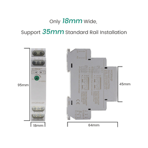 CSQ-relé de Control de nivel de líquido HYCRY8, controlador electrónico de nivel de líquido 10A AC/DC85V-265V - Product Image 5