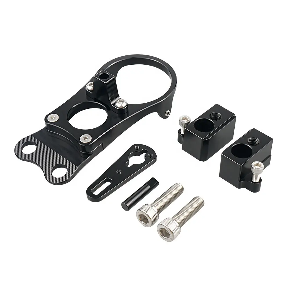 NiceCNC Mounting Bracket Kit Peredam Kemudi Sepeda Motor untuk KTM 690 ENDURO / R 2012-2015 2016 2017 2018