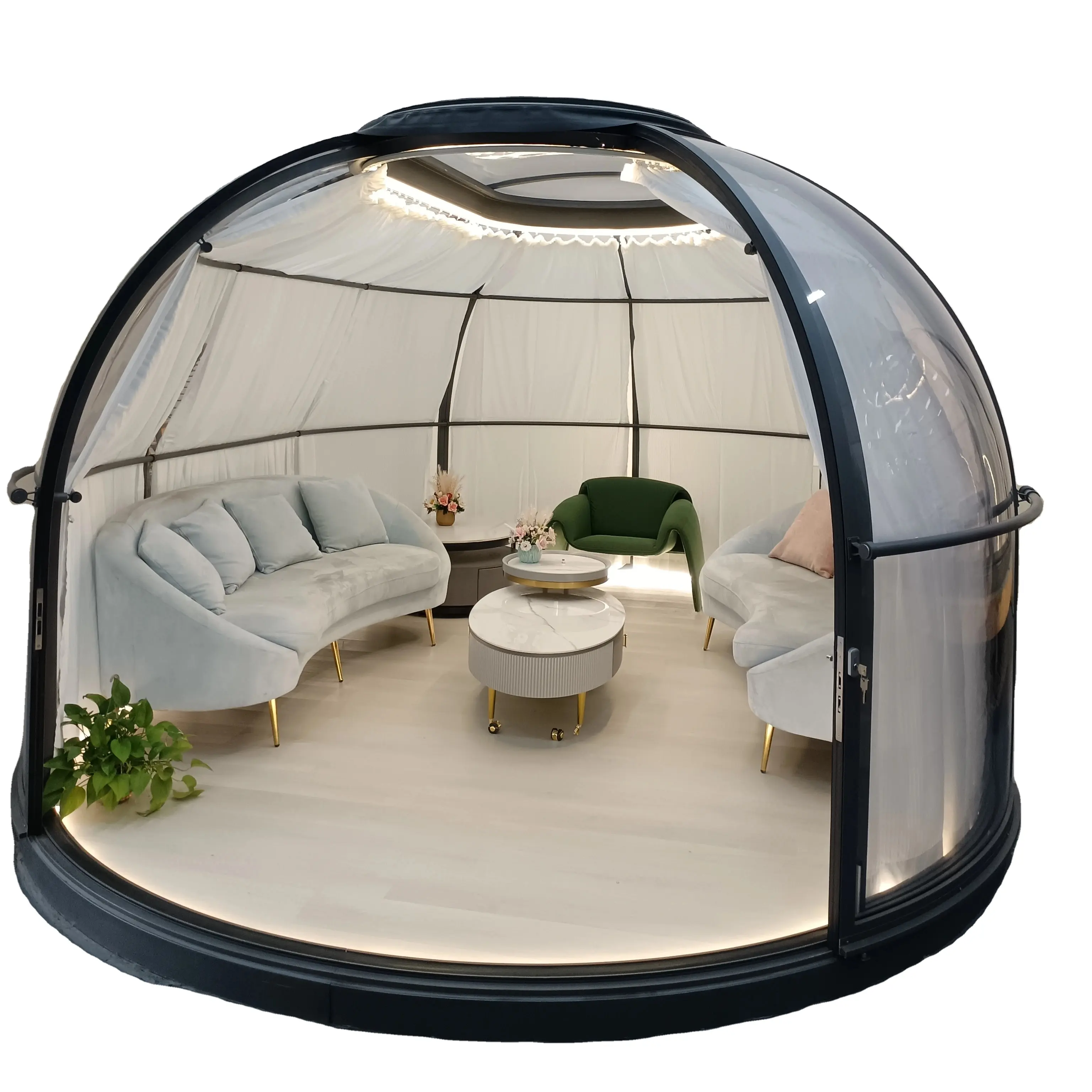 Bubble House Fabriek Prijs Hoge Kwaliteit Prefab Dome Serre Outdoor Winkelcentrum Camping Transparante Tent