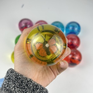 Kelebekler balçık kristal kil balçık kiti ile toptan ekstra sıkı basit tasarım balçık küçük top - Product Image 3