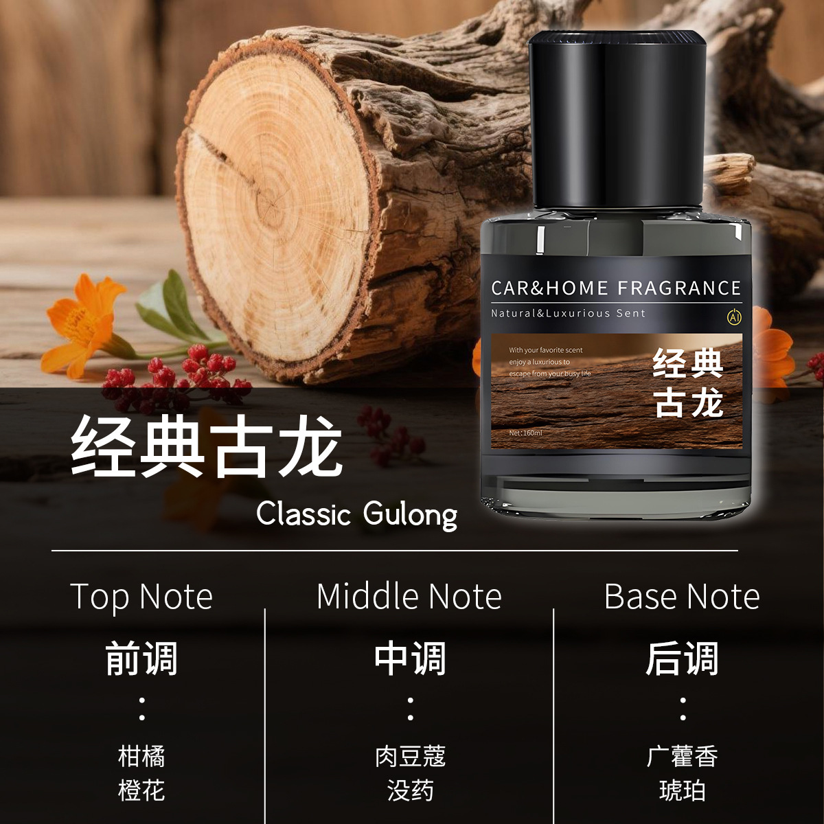 Aromatherapy spray-classic eau de cologne-160 ml
