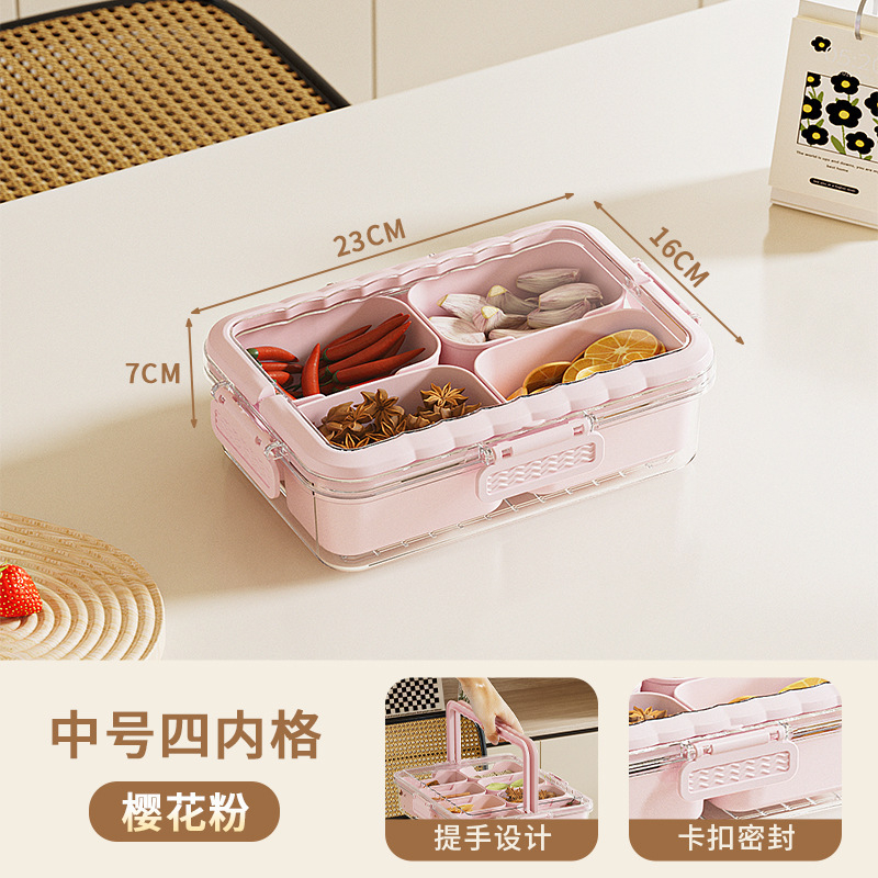 Pink-small size-Four inner grids