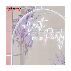 Winbo Neon Flex 360 Miễn Phí Thiết Kế Chữ Virgen Neon Dấu Hiệu Phòng Cưới Đảng Tường Trang Trí Nội Thất Neon Dấu Hiệu Nó Đã Luôn Luôn Bạn - Product Image 5