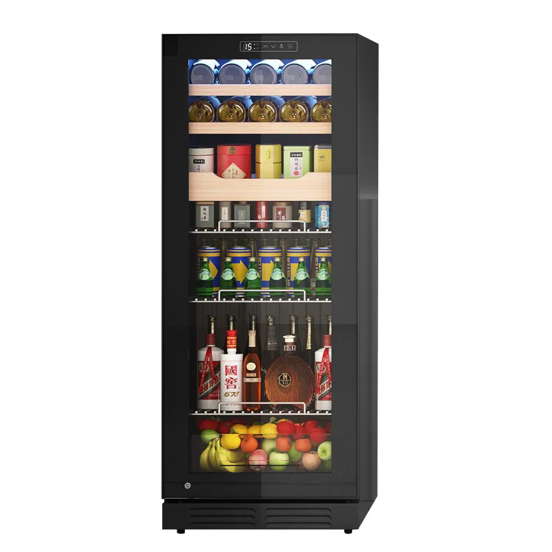 Beverage cabinet domestic wine refrigerator cooler Minor wine cellar beverage coolers bar/wine cabinet Constant temperature