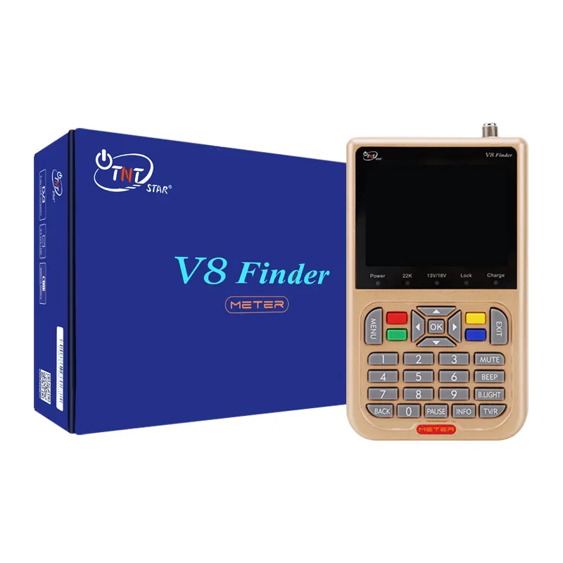 V8 Freesat Digital Satélite Signal Finder Medidor quente