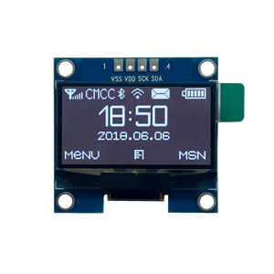OLED 1,3 Zoll 128x64 Auflösung I2C IIC-Schnitts telle 4Pin SH1106 SSD1306 Weißes OLED-LCD-Bildschirm anzeige modul mit Leiterplatte treiber platine - Product Image 1
