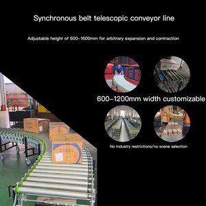 Motor-Powered Expandable Flexible Roller Conveyor <strong>Machine</strong> Truck <strong>Loading</strong> <strong>Unloading</strong> Driven Powered Roller Conveyor Wheel Core - Product Image 5