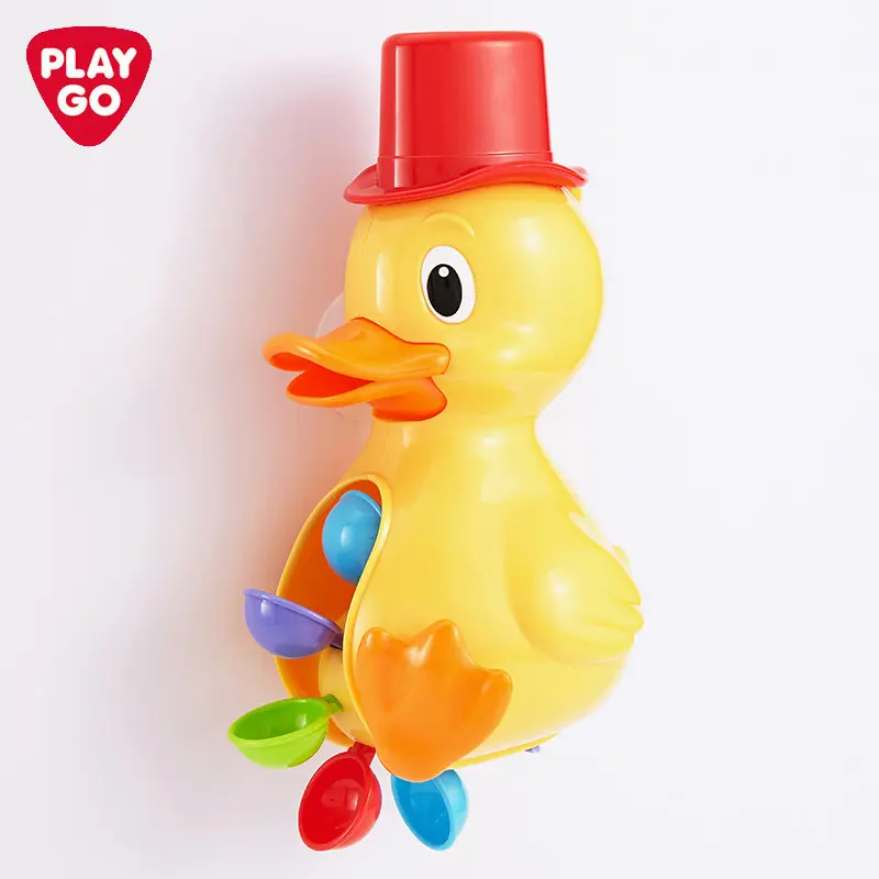 PLAYGO Splashy утка водяная мельница мультфильм милая детская игрушка для ванны утка детские игрушки для купания